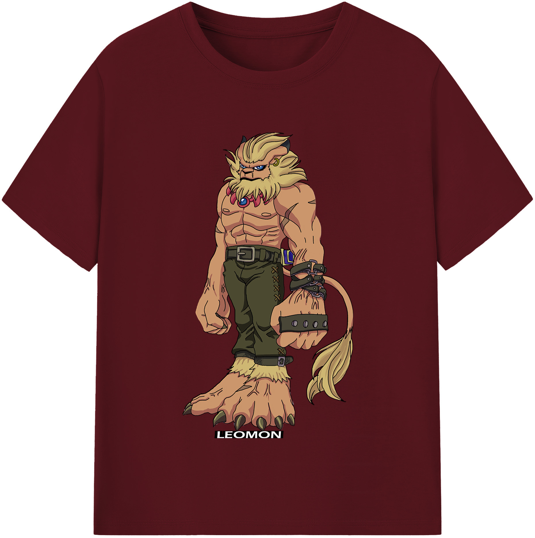 （画像用） Digimon デジタルモンスター/デジモン 綿100％半袖Tシャツ（フロントプリント）